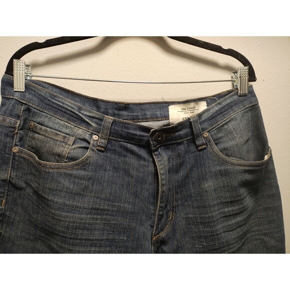 Six Lincoln New York 34/30 Slim Fit Stretchy BLUE Jeans women - Picture 2 of 8